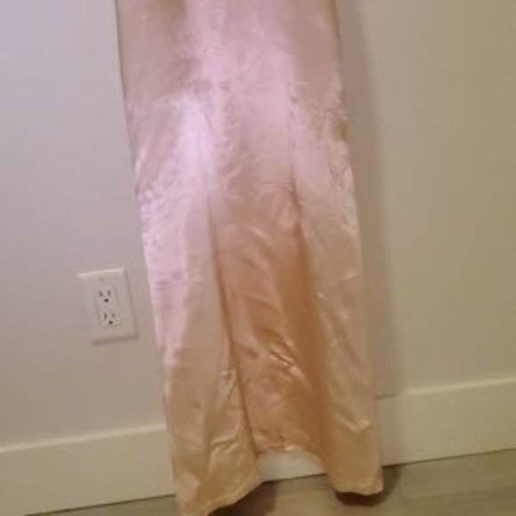 Vintage Satin Dress Long - Picture 4 of 11